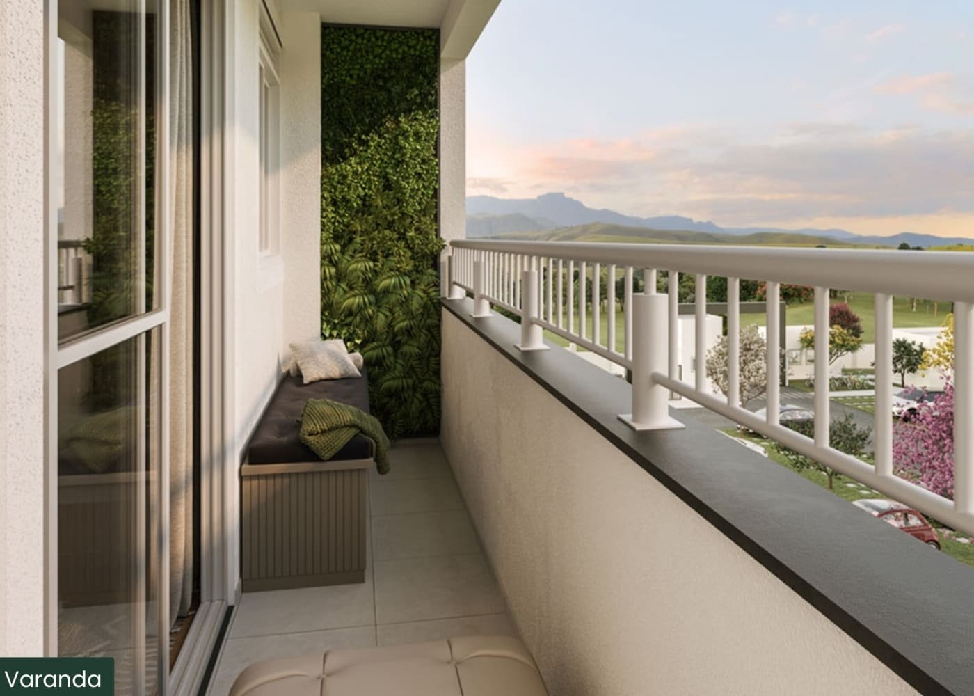 Varanda - Residencial Scarpone - Guilherme Corretor MRV