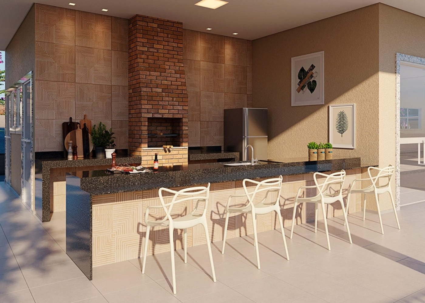 Área Gourmet Residencial Veredas - Vale do Sereno - Guilherme Fernando Corretor