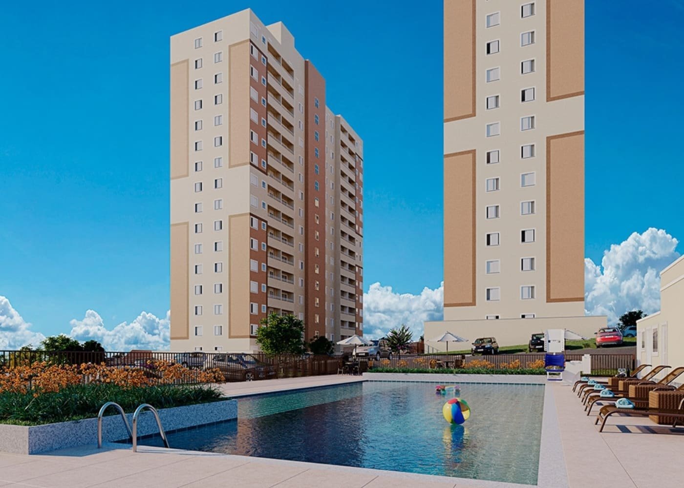 Piscina Residencial Veredas - Vale do Sereno - Guilherme Fernando Corretor